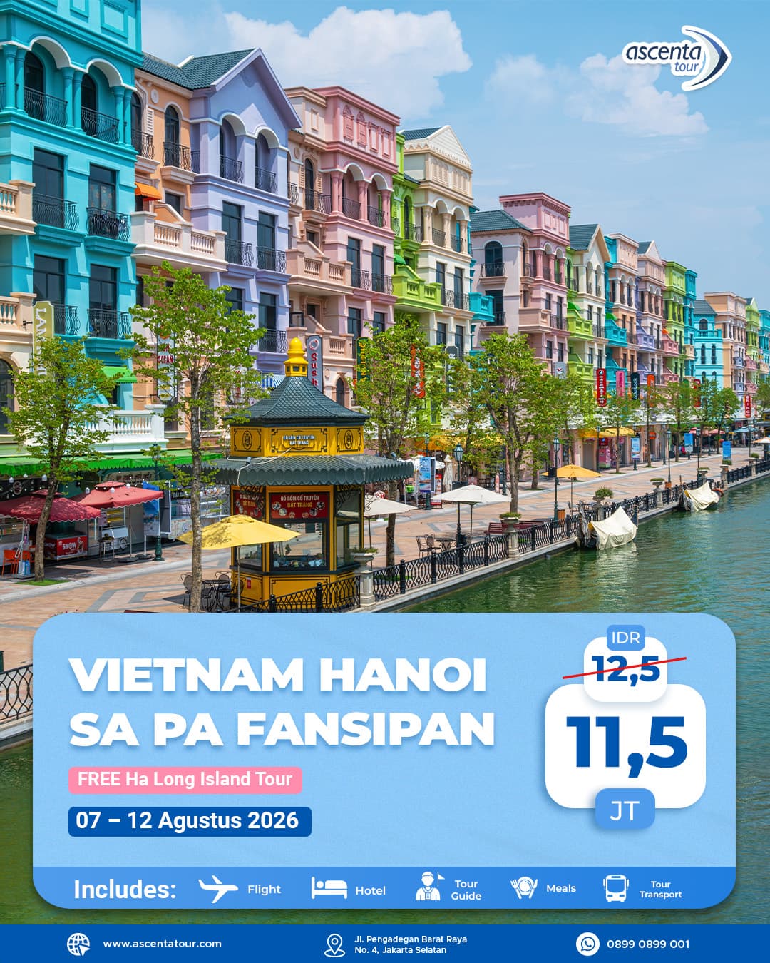 Tour Vietnam Hanoi Sa Pa Fansipan 6D