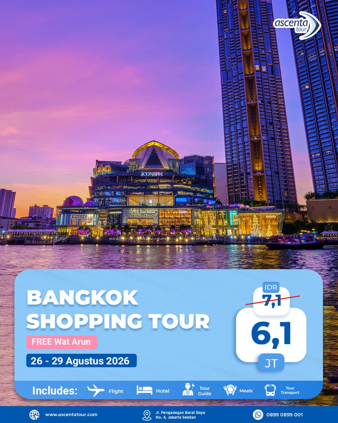 Tour Thailand Bangkok Shopping