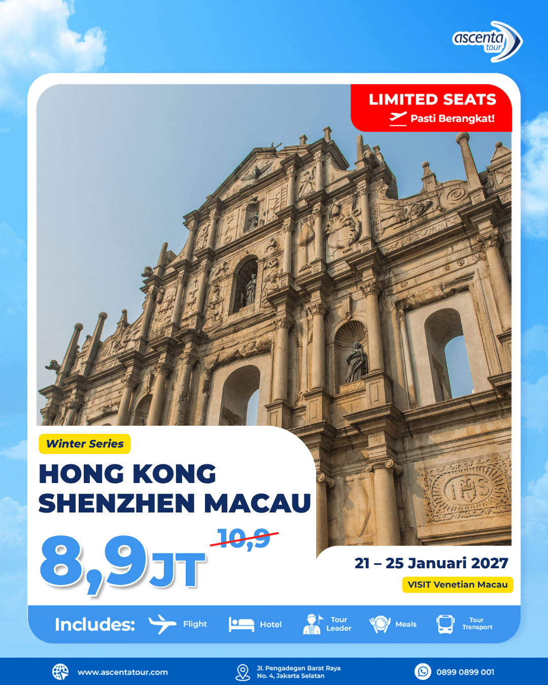 Tour Hong Kong Shenzhen Macau 5D