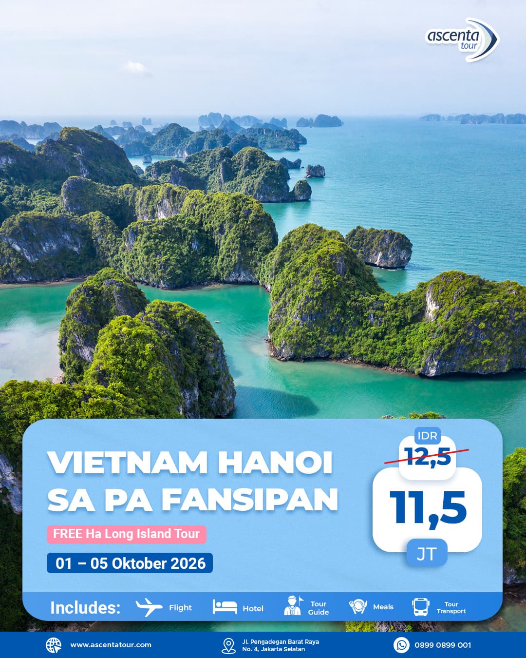 Tour Vietnam Hanoi Sa Pa Fansipan 5D