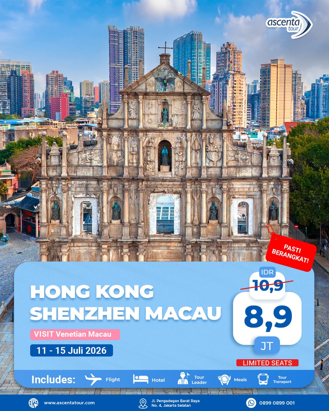 Tour Hong Kong Shenzhen Macau 5D