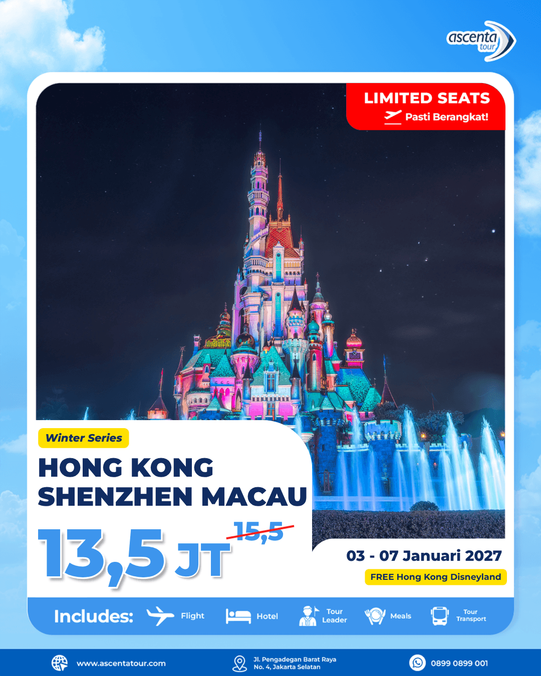 Tour Hong Kong Shenzhen Macau 5D