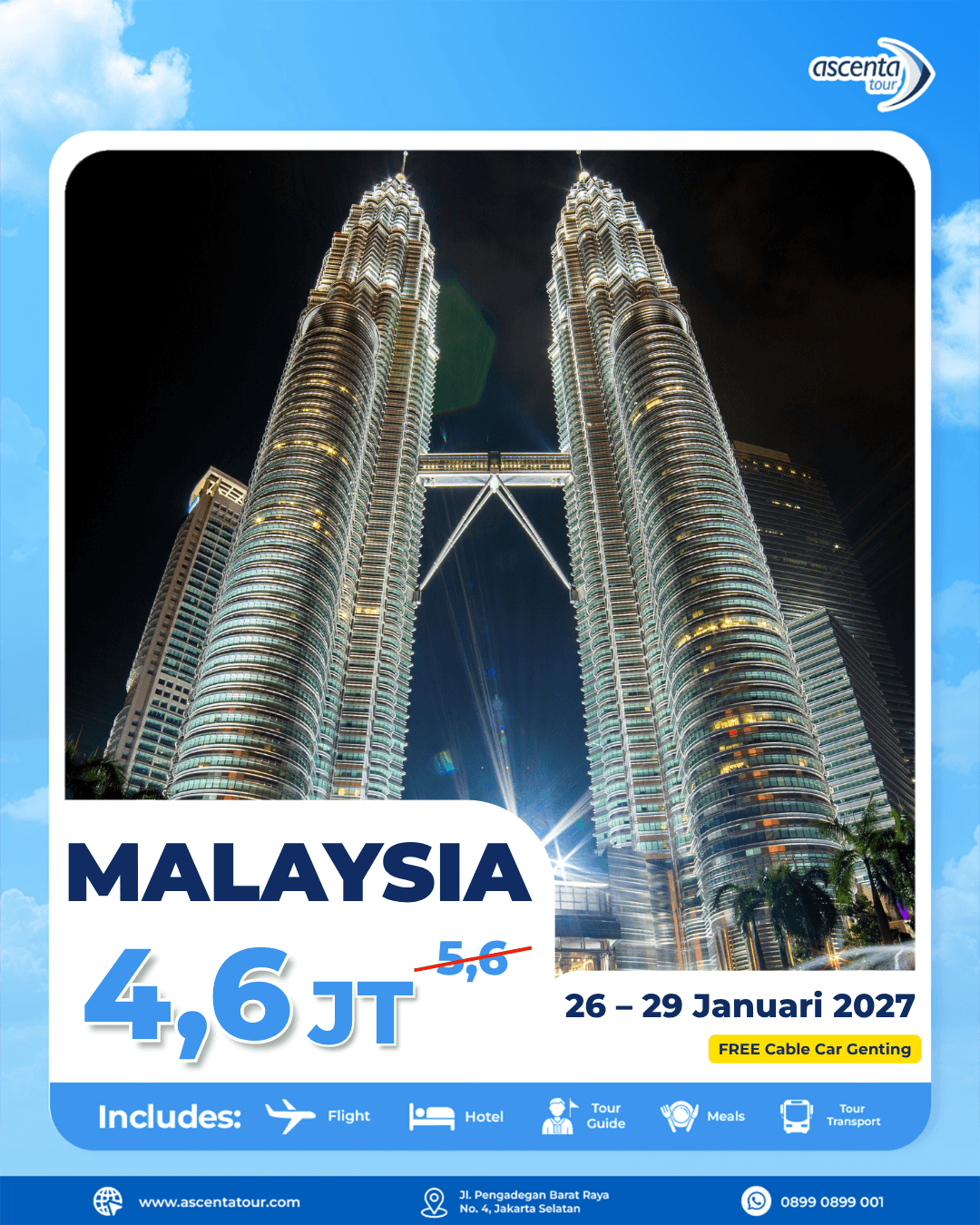 Tour Malaysia 4D3N