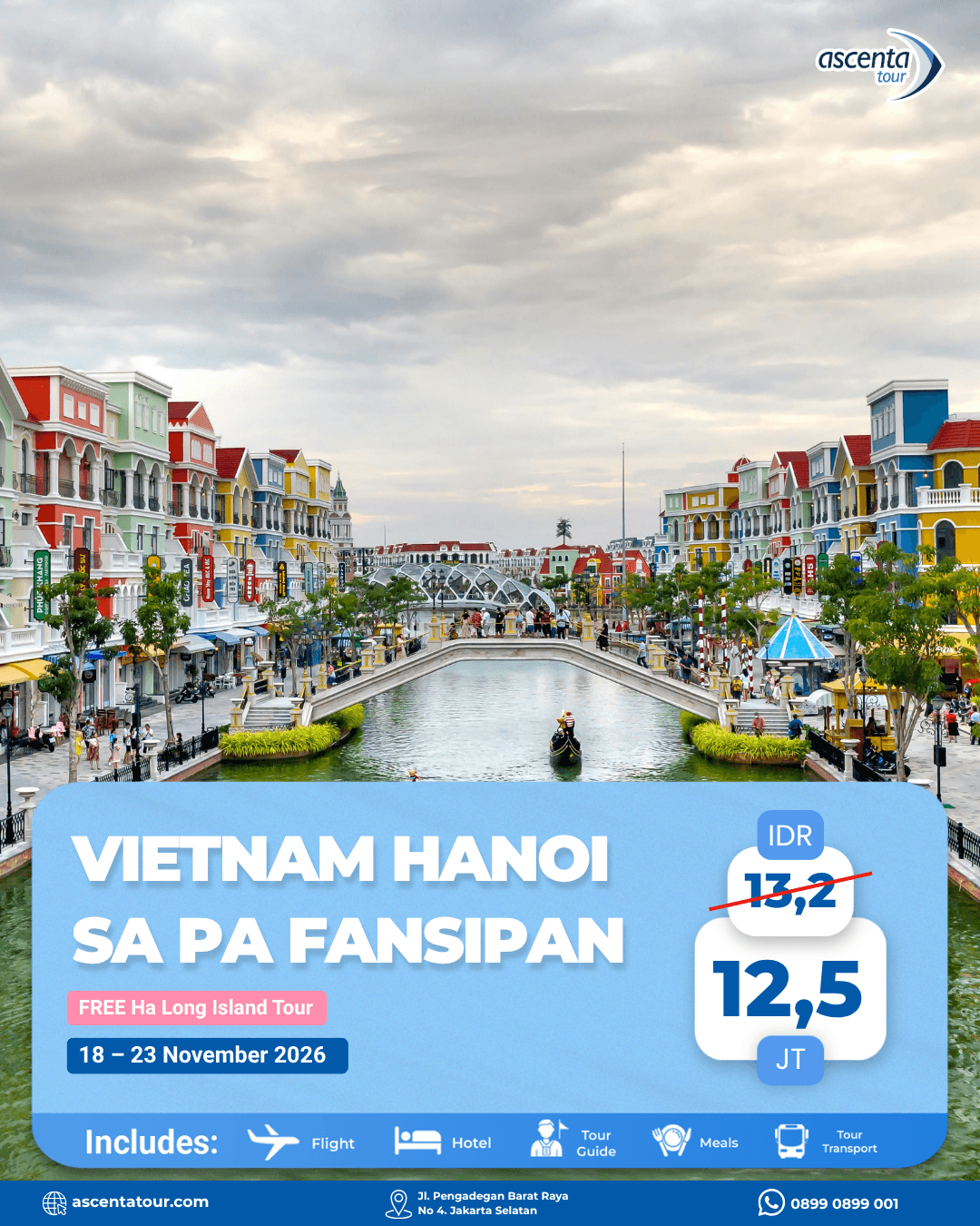 Tour Vietnam Hanoi Sa Pa Fansipan 6D