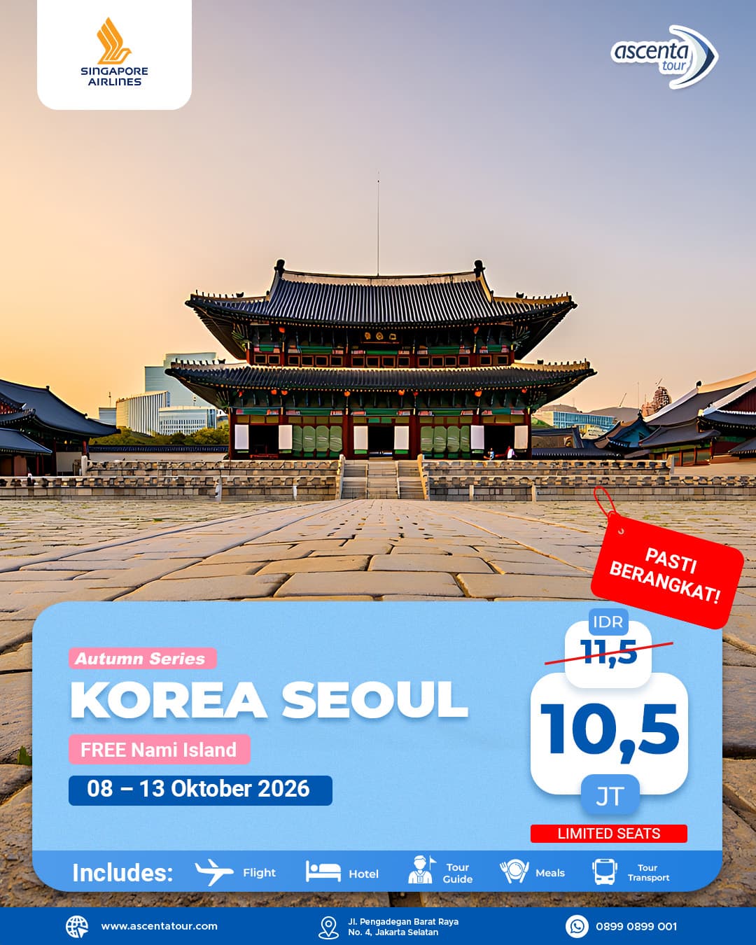 TOUR KOREA AUTUMN 6D BY SQ