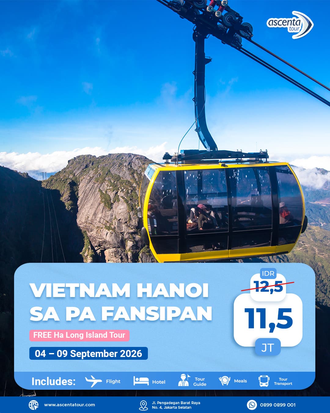 Tour Vietnam Hanoi Sa Pa Fansipan 6D