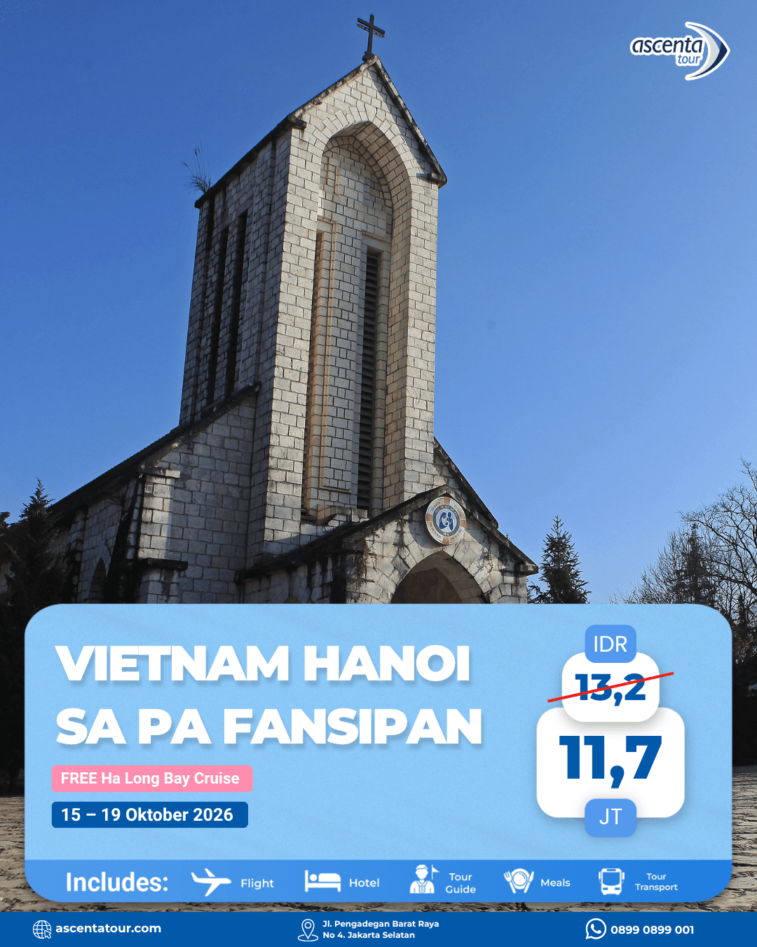 Tour Vietnam Hanoi Sa Pa Fansipan 5D
