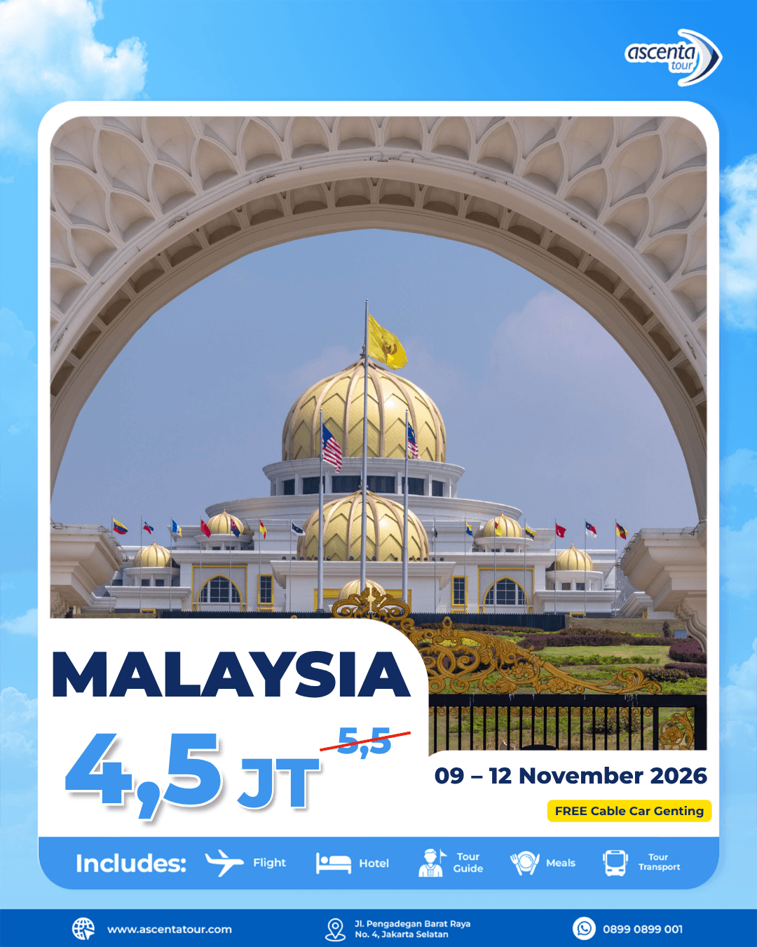 Tour Malaysia 4D3N