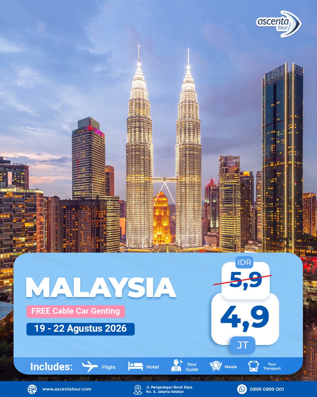 Tour Malaysia 4D3N
