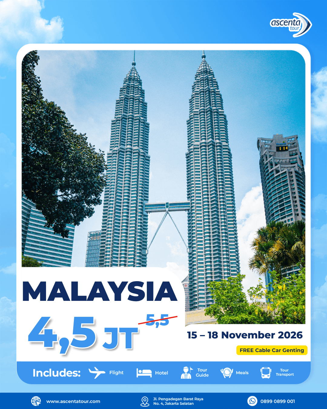 Tour Malaysia 4D3N