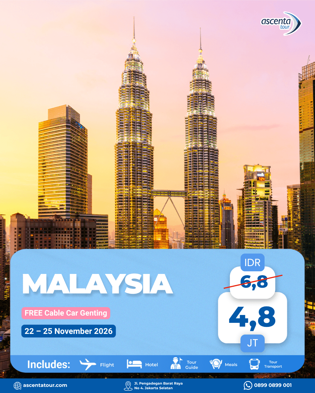 Tour Malaysia 4D3N