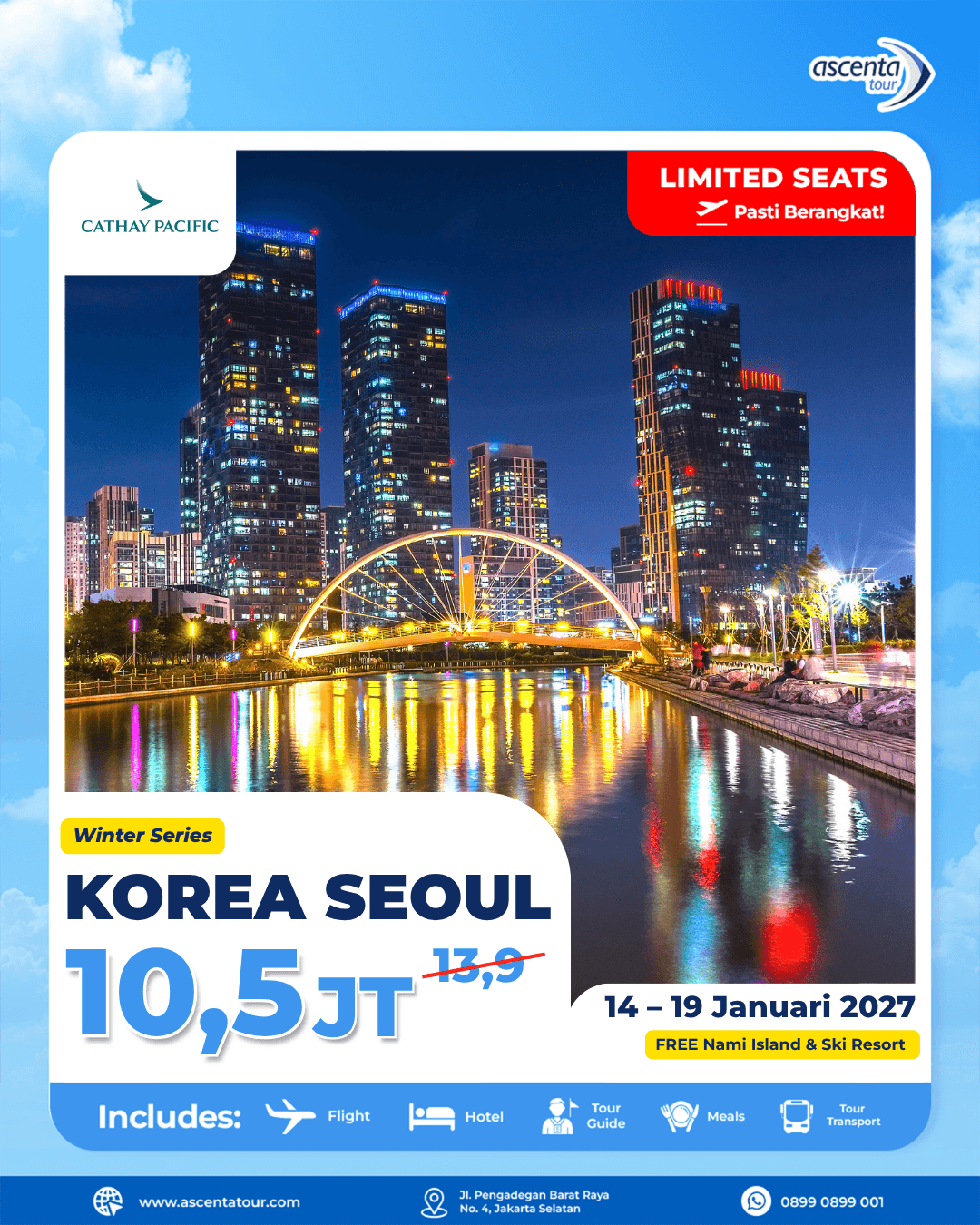 TOUR KOREA WINTER 6D