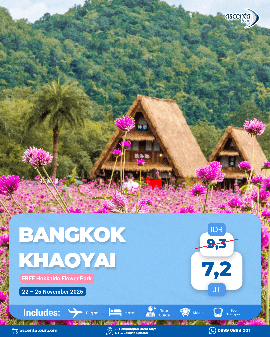 Tour Thailand Bangkok Khao Yai