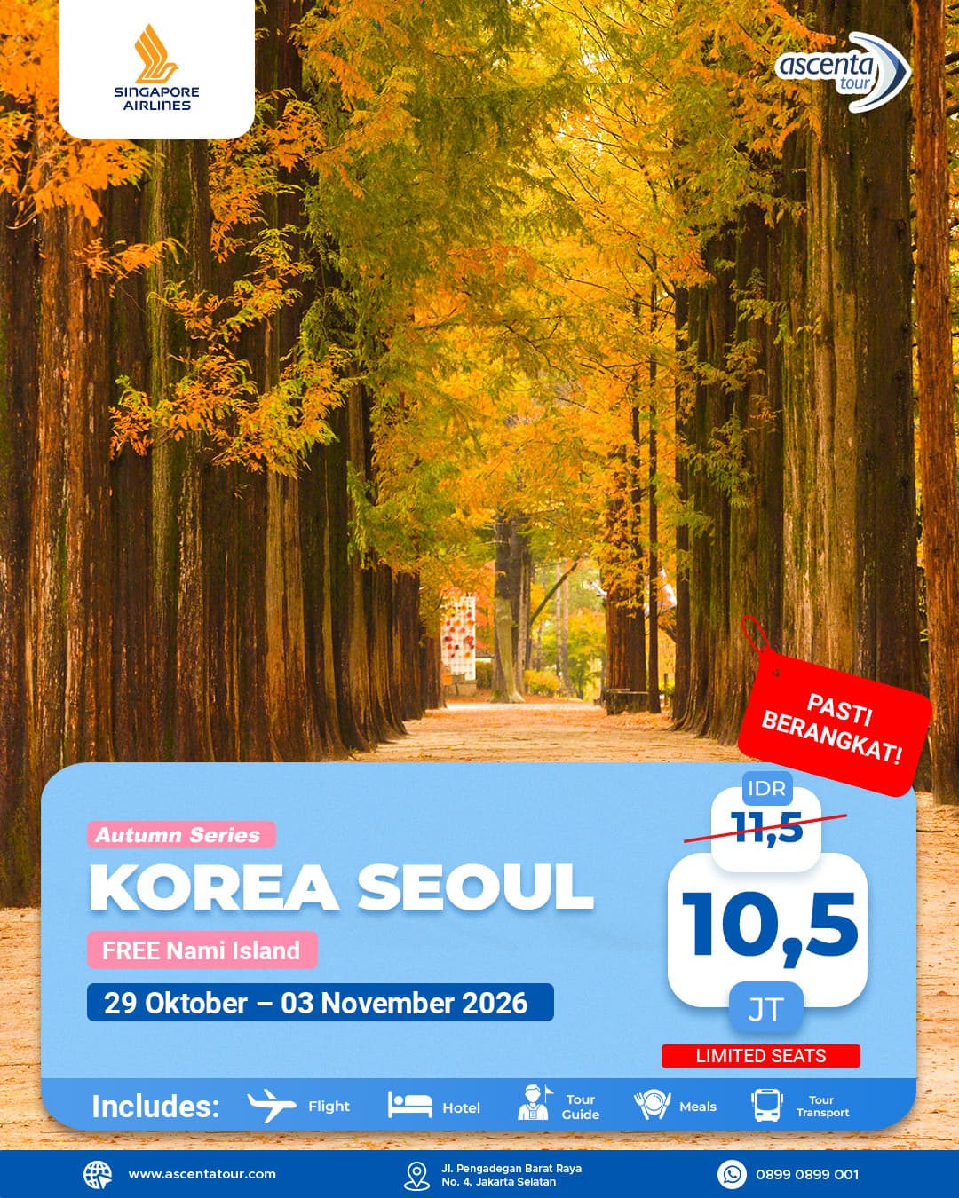 TOUR KOREA AUTUMN 6D BY SQ