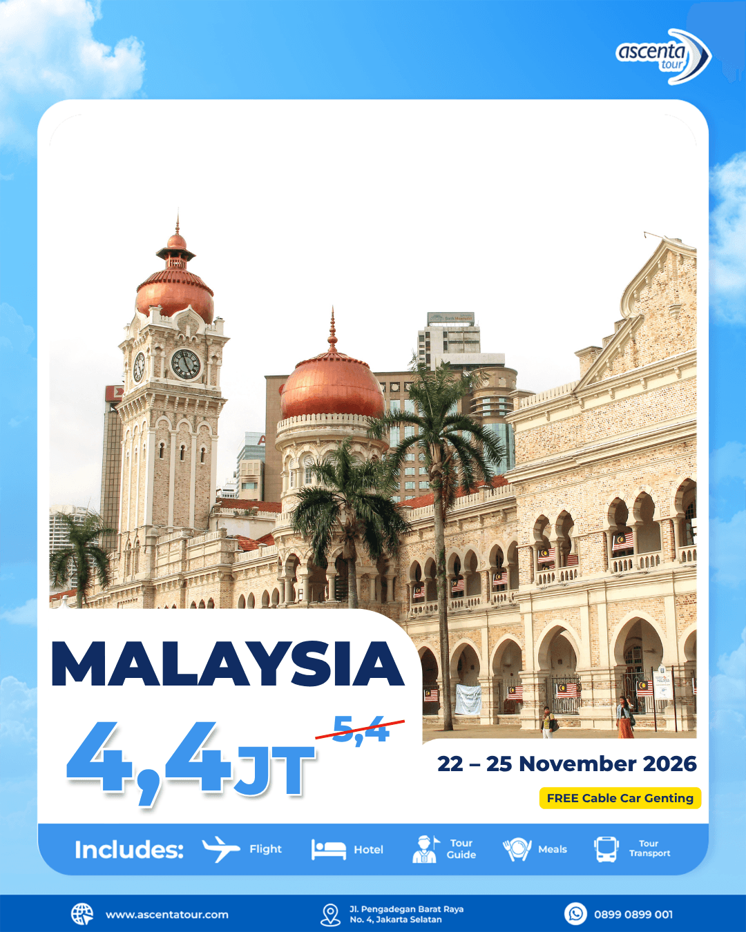 Tour Malaysia 4D3N