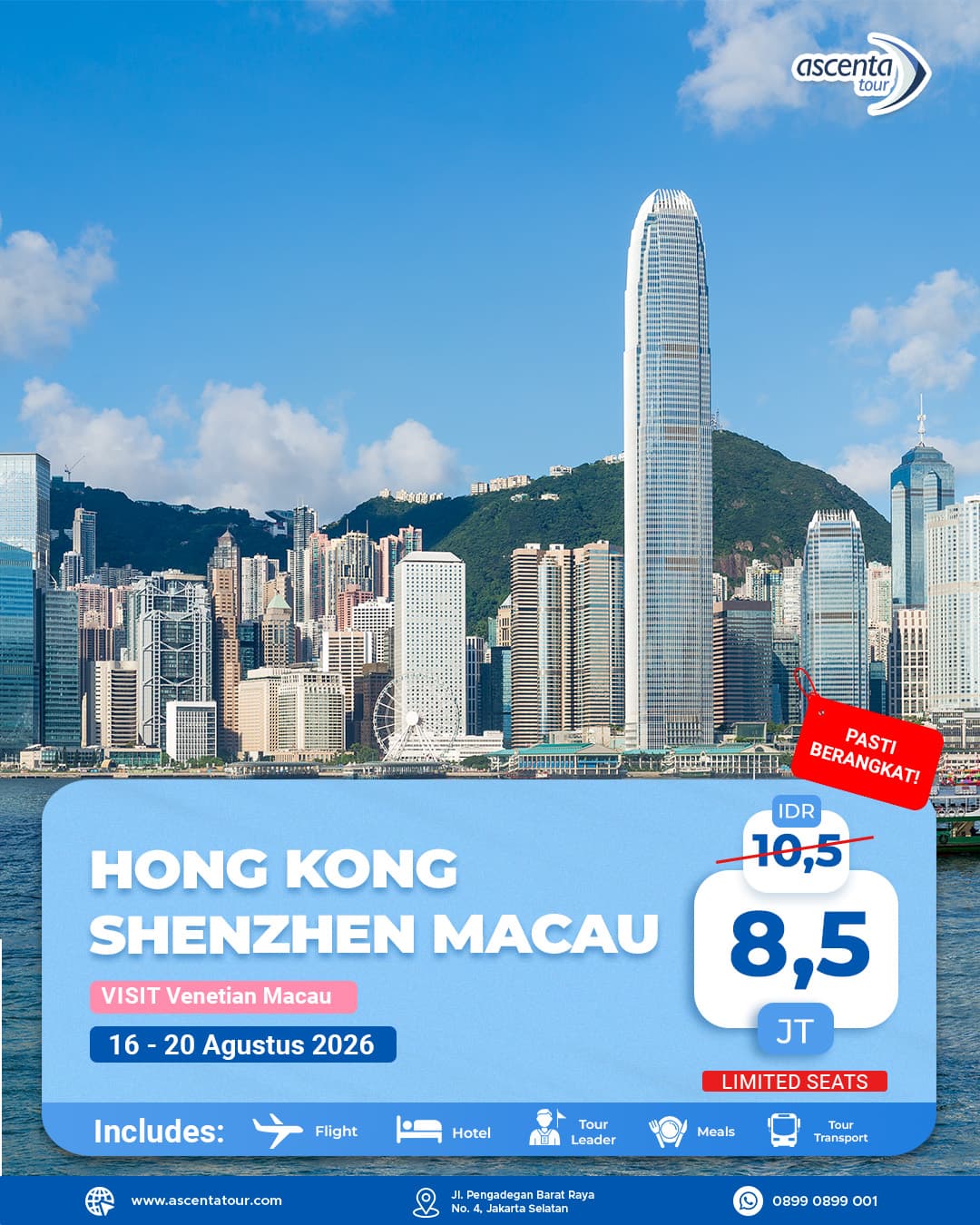 Tour Hong Kong Shenzhen Macau 5D